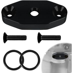 LS Oil Port Adapter 1/8" NPT Turbo Oil Feed Plate, LS Oil Pressure Sensor Adapter, LS Billet Port Plate for LS1 LSX LS3 LQ4 LQ9 LR4 L33 LS2 LH6 L92 L76 L98 L9H L20 L94 LZ1 L99 L96 LC8 L77 Black in Saudi Arabia