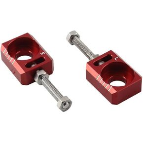 Rear Axles Blocks Chain Adjuster for Electric Motorcycles Aluminum Alloy ConstructionEasy Installation Rear Axles Block in Kuwait
