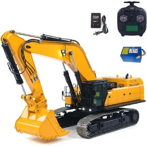 TOUCAN RC HOBBY US in Stock 1/12 RC حفارة ثقيلة هيدروليكية 395F حفار معدني للتحكم عن بعد نموذج نهائي 1.0L مضخة مزدوجة Paladin PL18EV LITE راديو للبالغين in Kuwait