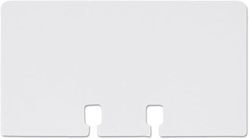 Rolodex - (67558) عبوات بطاقات الملفات الدوارة، غير مسطرة، (2-1/4 × 4 بوصة)، (أبيض) (4 عبوات من 100) in Kuwait