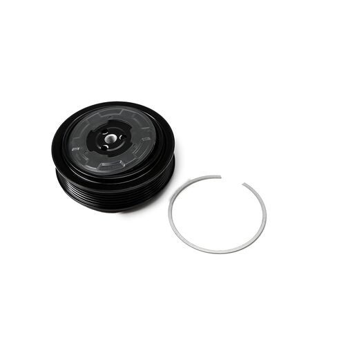 1K0820859 بكرة قابض ضاغط التيار المتردد 110 مم 8K0820808F متوافقة مع Audi A3 Quattro Q3 TT VW Golf Jetta Passat Beetle Caddy Scirocco Sharan Tiguan Touran Seat Skoda in Kuwait