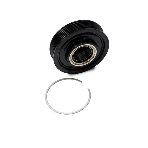 1K0820859 بكرة قابض ضاغط التيار المتردد 110 مم 8K0820808F متوافقة مع Audi A3 Quattro Q3 TT VW Golf Jetta Passat Beetle Caddy Scirocco Sharan Tiguan Touran Seat Skoda in Kuwait