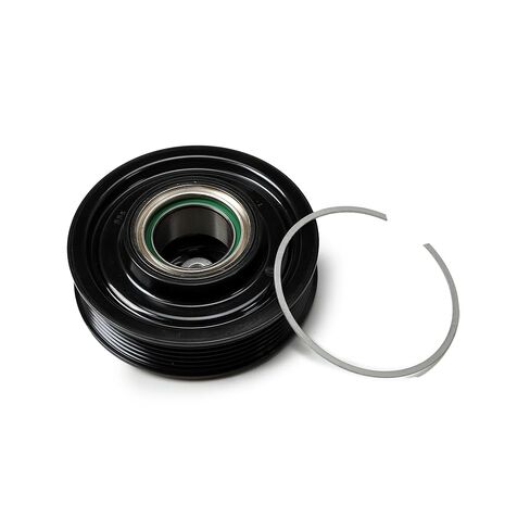 1K0820859 بكرة قابض ضاغط التيار المتردد 110 مم 8K0820808F متوافقة مع Audi A3 Quattro Q3 TT VW Golf Jetta Passat Beetle Caddy Scirocco Sharan Tiguan Touran Seat Skoda in Kuwait