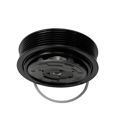 1K0820859 بكرة قابض ضاغط التيار المتردد 110 مم 8K0820808F متوافقة مع Audi A3 Quattro Q3 TT VW Golf Jetta Passat Beetle Caddy Scirocco Sharan Tiguan Touran Seat Skoda in Kuwait