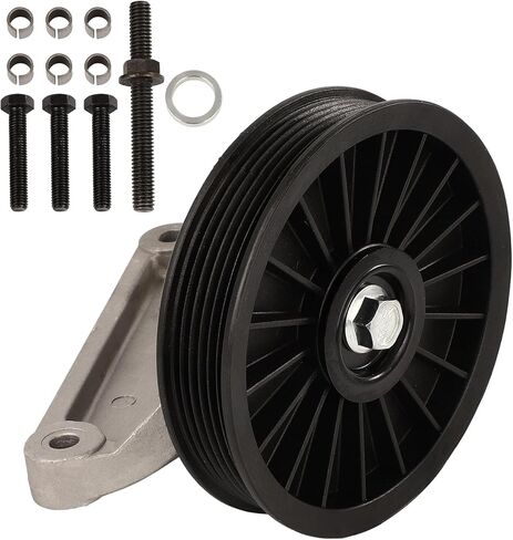SCITOO 34150 AC Compressor Bypass Pulley Fit for 1990-1996 for Ford for Bronco,1990-1996 for Ford for E-150 Econoline,1990-1996 for Ford for E-150 Econoline Club Wagon in Kuwait