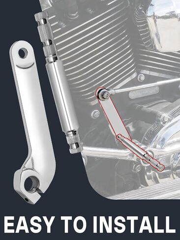 2pcs Inner Shifter Lever Shaft Kit,304 Stainless Steel Shifter Shaft for Harley Davidson Touring Electra Glide Road Glide Road King Street Glide 1984-2016 in Kuwait