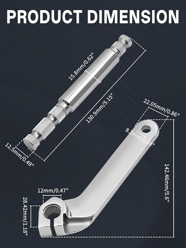 2pcs Inner Shifter Lever Shaft Kit,304 Stainless Steel Shifter Shaft for Harley Davidson Touring Electra Glide Road Glide Road King Street Glide 1984-2016 in Kuwait