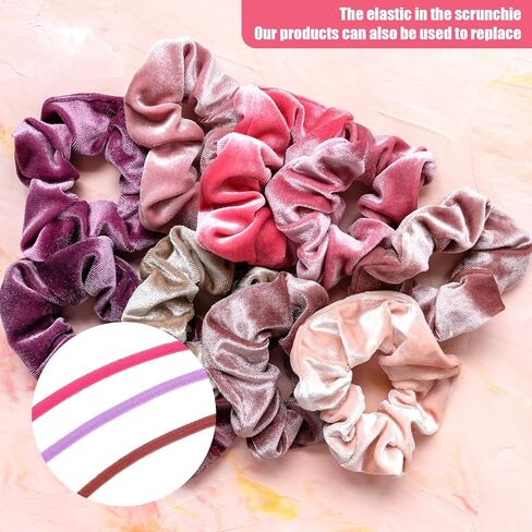 153 Yards 2mm Elastic Band Cord Bracelet String Rubber Rope 14 Colors 33ft/roll for Bracelet, Necklace, Beading, Jewelry Making (Bright Colors) in Kuwait