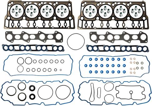 6.4L Camshaft Valve Lifters Rocker Arms & Head Gasket Set Water Pump Fit For Ford F-250 F-350 F-450 F-550 Super Duty 6.4 391CID V8 Diesel OHV 2008-2010, HS26565PT,ES72581,3C3Z-6500-AA,8C3Z-6250-A in Kuwait