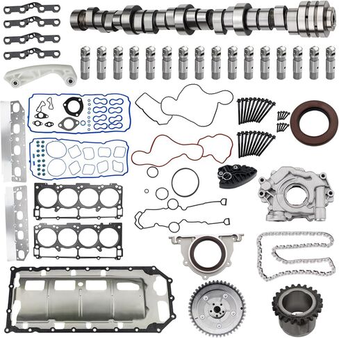 5.7 Hemi Cam MDS Lifter Kit w/Head Gasket Bolts Fit for 2009-2019 Dodge Ram 1500 Durango 5.7L V8 Replace 53022263AF 53021726AD in Saudi Arabia