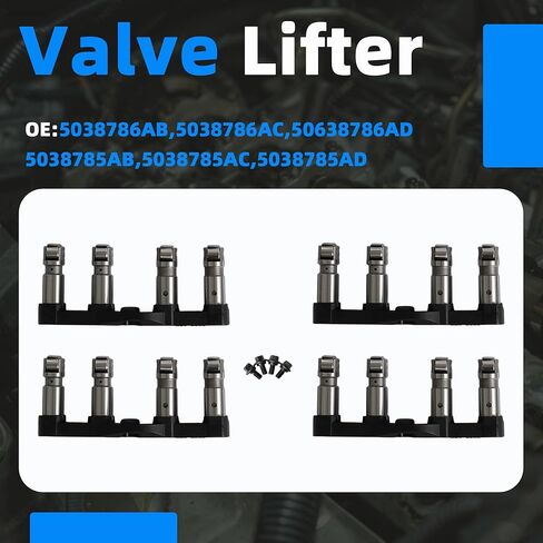 5.7L MDS HEMI Lifters طقم عمود الحدبات مجموعة سلسلة التوقيت مجموعة حشية الرأس مناسبة لكرايسلر 300 لدودج تشالنجر دورانجو لسيارة جيب جراند شيروكي 5.7L V8 2009-2015 HS26423PT 90750S OS21077 53022372AA in Kuwait