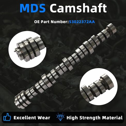 5.7L MDS HEMI Lifters طقم عمود الحدبات مجموعة سلسلة التوقيت مجموعة حشية الرأس مناسبة لكرايسلر 300 لدودج تشالنجر دورانجو لسيارة جيب جراند شيروكي 5.7L V8 2009-2015 HS26423PT 90750S OS21077 53022372AA in Kuwait