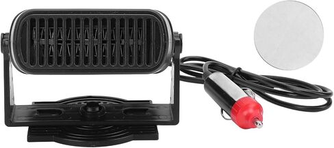 Portable Car Heater Defroster Defogger 12V Lighter Plug in Windshield Demister with Powerful Heating for Quick Snow Ice Removal and All Season Comfort ABS PC Construction 4 (24V) in Kuwait