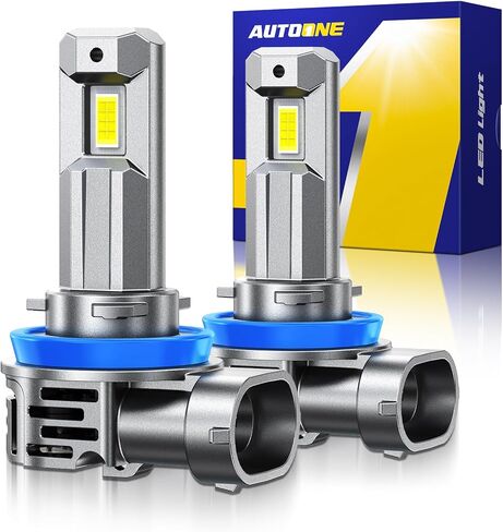 AUTOONE 9003 H4 HB2 LED Bulbs 50000LM for Automotive Halogen, 99% Compatibility, Plug-N-Play, 70,000+H Longer Lifespan in Saudi Arabia