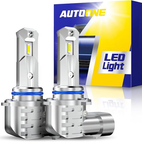 AUTOONE 9003 H4 HB2 LED Bulbs 50000LM for Automotive Halogen, 99% Compatibility, Plug-N-Play, 70,000+H Longer Lifespan in Saudi Arabia
