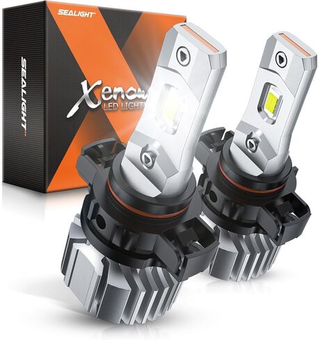 مصابيح SEALIGHT H11 أو ضوء H8/H9/H16، لمبة 96000LM 1000% ساطعة S6 Pro H11 مع 2026 رقائق LED الرابعة، 70000 ساعة + ضوء عمر افتراضي، 6500 ك أبيض 1: 1 تصميم التوصيل والتشغيل ضوء الضباب، حزمة من 2 in Kuwait
