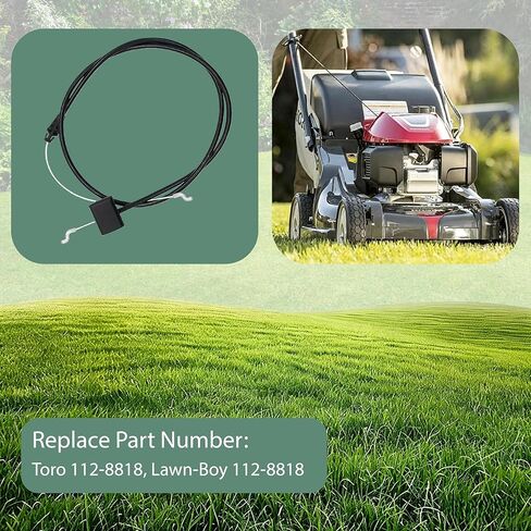 112-8818 Replacement 20" Rear Bagging&22" Recycler Lawn Mower Brake Cable for Toro 10603 10604 10642 10646 20314 20316 20323 20330 20331 20338 20339 20371 Lawn Mower in Kuwait
