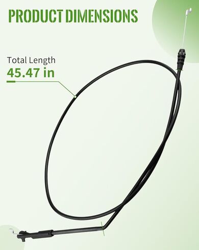 117-5900 Brake Cable Fit for Toro Super Recycler 21" Walk-Behind Mower in Kuwait