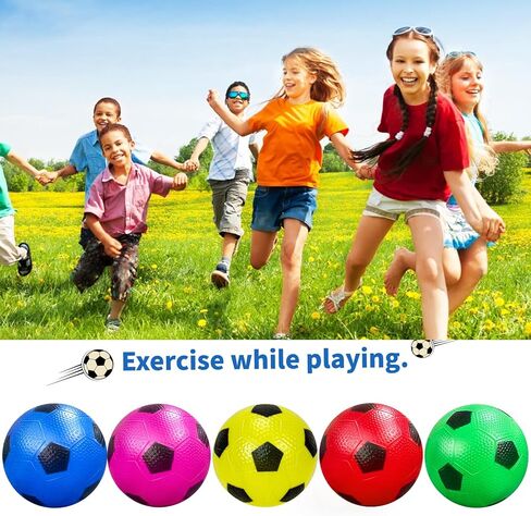 12 Pack Mini Soccer Balls for Kids, 4'' Inflatable Mini Balls for Indoor Outdoor Games, Small Soccer Ball for Pool Beach Garden Sports Game Party Supplies in Kuwait