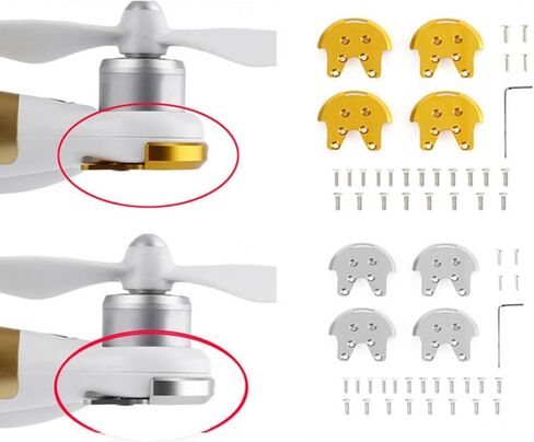 MOUDOAUER 4Pcs Protective Motor Mount Base for DJI Phantom 3/2 Drone, Engine Base Protector Guard Cover US in Kuwait