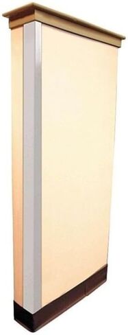 Corner Guard, 3 in, White, PVC in Kuwait