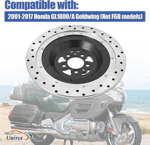 43250-MCA-013 Rear Brake Disc Rotor Compatible with 2001-2017 Honda Goldwing 1800 in Kuwait