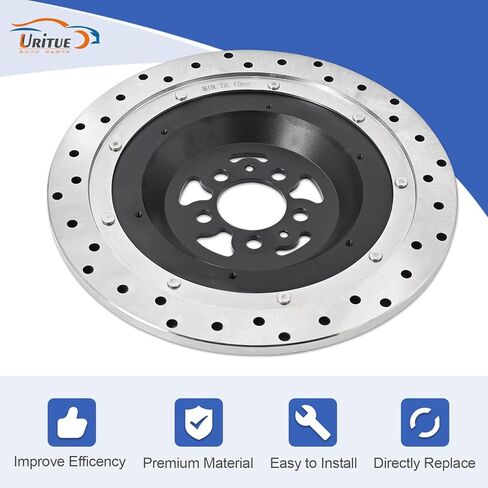 43250-MCA-013 Rear Brake Disc Rotor Compatible with 2001-2017 Honda Goldwing 1800 in Kuwait