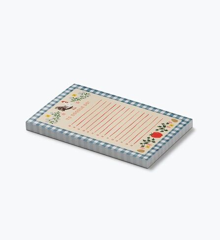 شركة RIFLE PAPER CO. Home Sweet Home Notepad 75 صفحة قابلة للتمزيق، إدارة المهام المهمة، تدوين قائمة المهام، أو ترك رسالة جميلة (6.5 بوصة طول × 4.25 بوصة عرض) in Kuwait