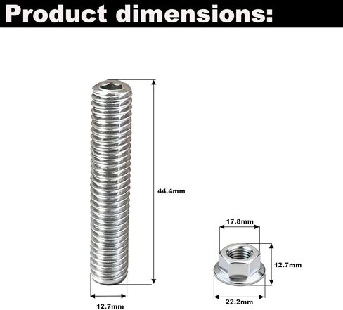 LS Series Stainless Steel Top Cover Stud Kit - Suitable for LSX LS2 LS3 LS6 LS7 4.8/5.3/6.0/6.2L Engines in Kuwait