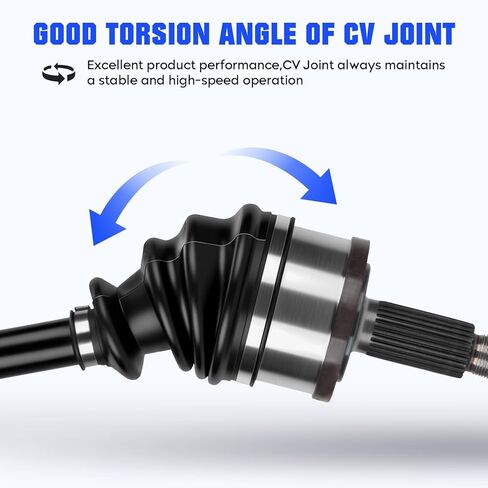 Front Left&Right CV Axle Shaft Set Fit for Dodge Charger 2007-2020, Chrysler 300 2005-2020, Dodge Challenger 2018-2020, Dodge Magnum 2005-2008 (Only for AWD), 2 pcs CV Joint Shaft in Kuwait