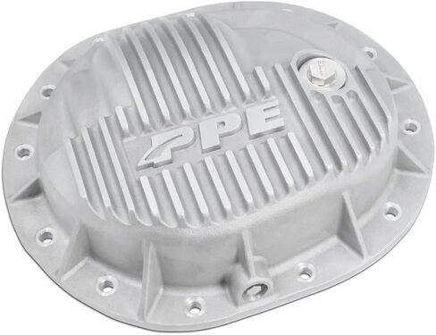 PPE Heavy Duty Rear Differential Cover 138051210 (Brushed) Compatible with 2020+ GM 1500 3.0L Duramax or 2014+ GM 1500 (V6 or V8 Gas) in Kuwait