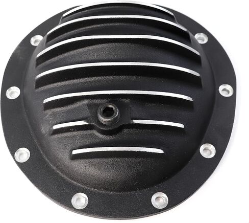 10 Bolts 8.5" Front Differential Cover Replacement for Chevy GMC 1978-1991 Truck w/ 8.5 Ring Gear 4900 (4900 Black) in Kuwait