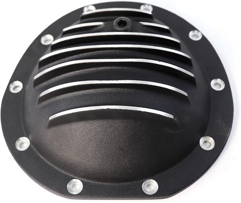 10 Bolts 8.5" Front Differential Cover Replacement for Chevy GMC 1978-1991 Truck w/ 8.5 Ring Gear 4900 (4900 Black) in Kuwait