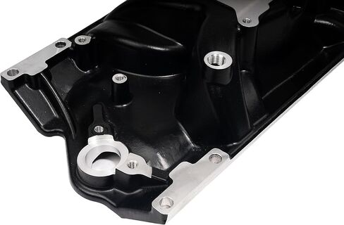 For Chevy SBC 350 Vortec 1996-UP Dual Plane Aluminum Satin Intake Manifold (Black) in Saudi Arabia