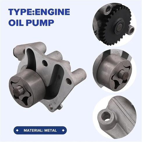 Compatible For Yanmar 4TNV98 Engine Oil Pump Replacement Part 129900-32002 12990032002 Excavator Engine Parts in Kuwait