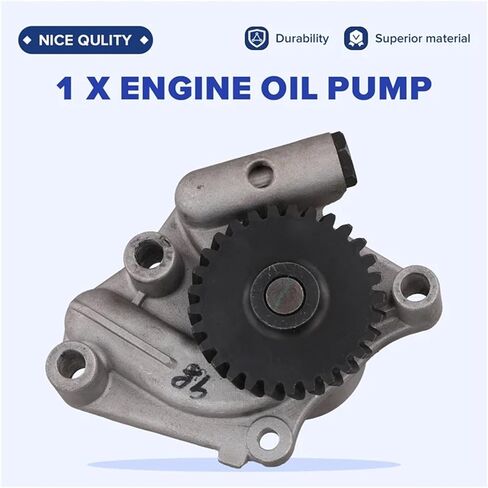 Compatible For Yanmar 4TNV98 Engine Oil Pump Replacement Part 129900-32002 12990032002 Excavator Engine Parts in Kuwait