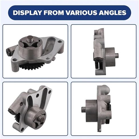 Compatible For Yanmar 4TNV98 Engine Oil Pump Replacement Part 129900-32002 12990032002 Excavator Engine Parts in Kuwait