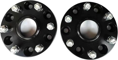 Cars Accessories 2pcs 6x135|6x5.32" 87.1 Mm|3.43" 25mm Hub Wheel Spacer Adapter Compatible For Ford Expedition|F-150|Lobo in Saudi Arabia