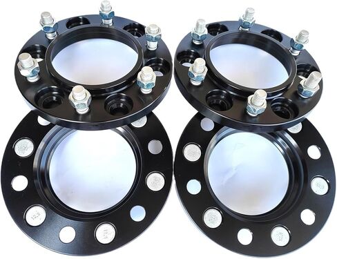 Cars Accessories 2pcs 6x135|6x5.32" 87.1 Mm|3.43" 25mm Hub Wheel Spacer Adapter Compatible For Ford Expedition|F-150|Lobo in Saudi Arabia