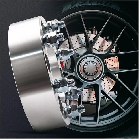 4 Pcs 6x139.7 Wheel Spacer Compatible For Toyota Landcruiser 40 60 75 80 Series 50mm M12x1.5 Adapters 6x5.5" 50mm Compatible For Patrol Hilux in Kuwait