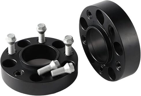 2Pieces 20-50mm Wheel Spacer Adapter PCD 5x112 CB 66.5 Compatible For Audi A4/A5/A6/A7/A8/S3/S4/S5/S6/S7/Q5/RS4/RS5/RS6 Benz BMW G Series(2PCS 40MM 14x1.25) in Kuwait