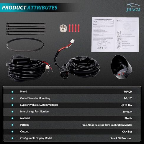 30-0334 Afro Sensor Controller X-Series Wideband Ugo Gauge with Obie Connectivity for Ford Mustang 1986-1998, Chevrolet Camaro 1993-2007, Pontiac Firebird 1993-2006, Volkswagen Golf 2000-2004 in Kuwait