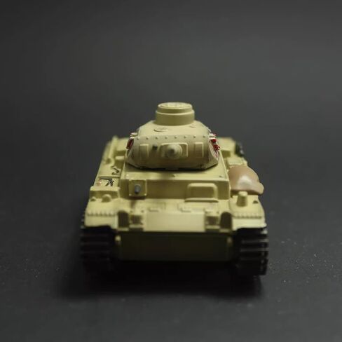 1/72 الحرب العالمية الثانية الجيش الألماني Sd.Kfz.141 بانزر III G نموذج محاكاة دبابة أصفر in Kuwait