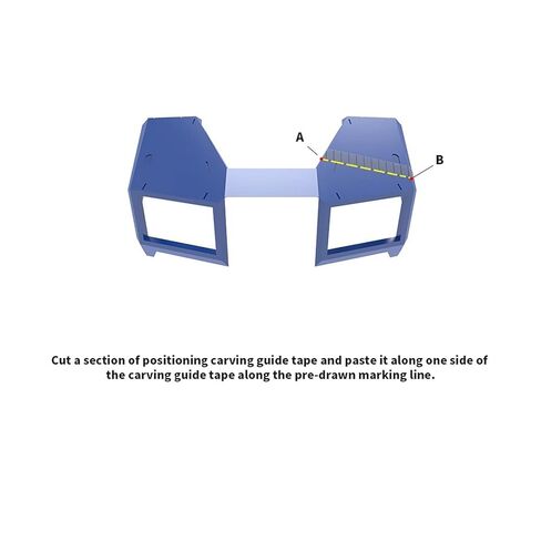 1 Roll Tape Carving Guide Line Scribing Tape for Panel Lines Accessory US in Kuwait