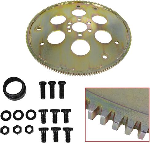 Adapter Flywheel Flexplate Compatible with Gen III LS Engines LS1 LS2 LS6 4.8L 5.3L 6.0L, Fit for TH350 700R4 2004R 4L60 Powerglide Transmissions in Kuwait
