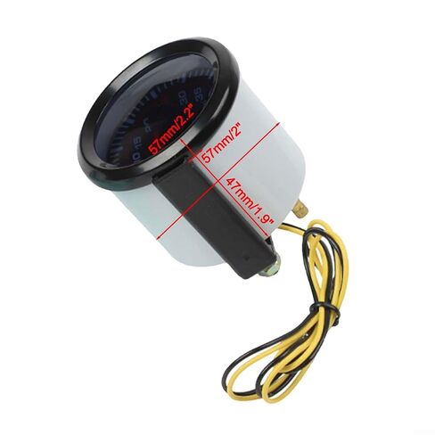 مقياس توربو 52 ملم مع شاشة LED زرقاء، مقياس ضغط السيارة ABS 0-30 رطل لكل بوصة مربعة، مقياس سيارة 12 فولت لتعديل لوحة القيادة، أسود in Kuwait