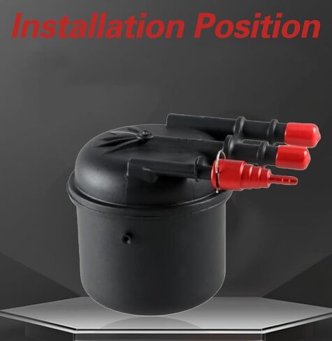 Fuel Filter Return Line Connector: Aluminum Alloy Fuel Drain Valve Compatible with Ford 6.7l Powerstroke Diesel 2017-2020 Replaces in Kuwait