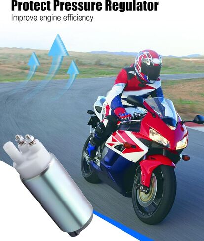 Fuel Pump Pressure Regulator Filter Fit for Honda CBR 600RR 2003 2004 Replace 16700-MEE-013 16700MEE013 16700-MEE-003 16700MEE003 in Kuwait