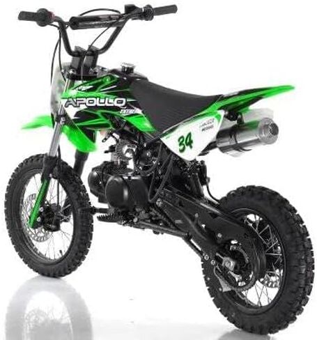 HHH Apollo 110cc Dirt Bike AGB-34CRF Semi-Automatic 110cc Dirtbike DB34 (Green) in Kuwait