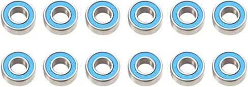 Rc Parts Compatible with Tamiya M-05 M-06 Remote Control Dancing Rider Cars Upgrades Parts Accessories 18PCS Sealed Ball Bearing Kit in Kuwait